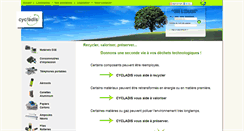 Desktop Screenshot of cycladis.com